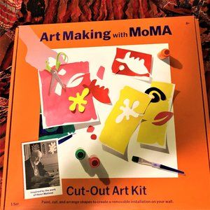 Art Making with MOMA Cut-out Art Kit for Removable Wall Installation Age 8+ New